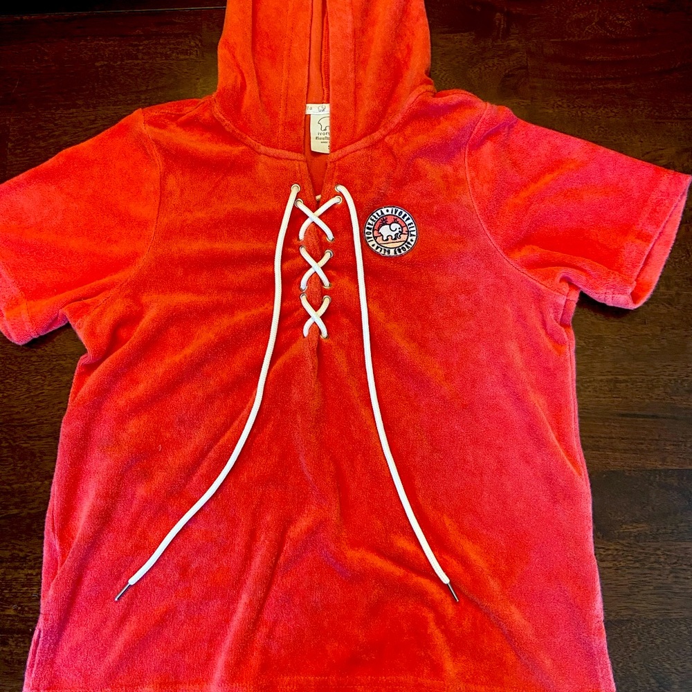 Ivory Ella Pink Hoodie Small